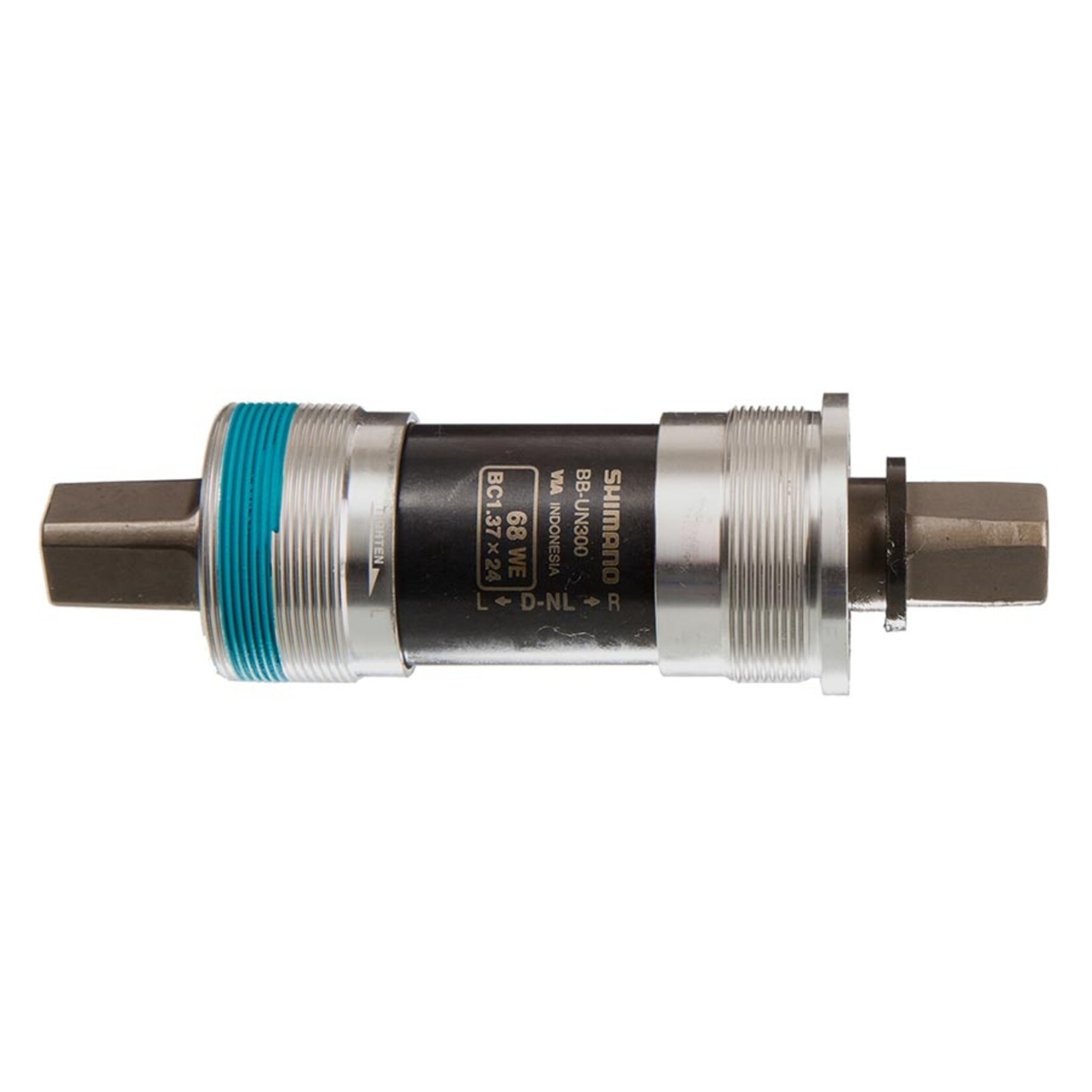 SHIMANO Shimano, BB-UN300 D-NL, Square Taper BB, British, 68mm, : 122.5mm, Silver