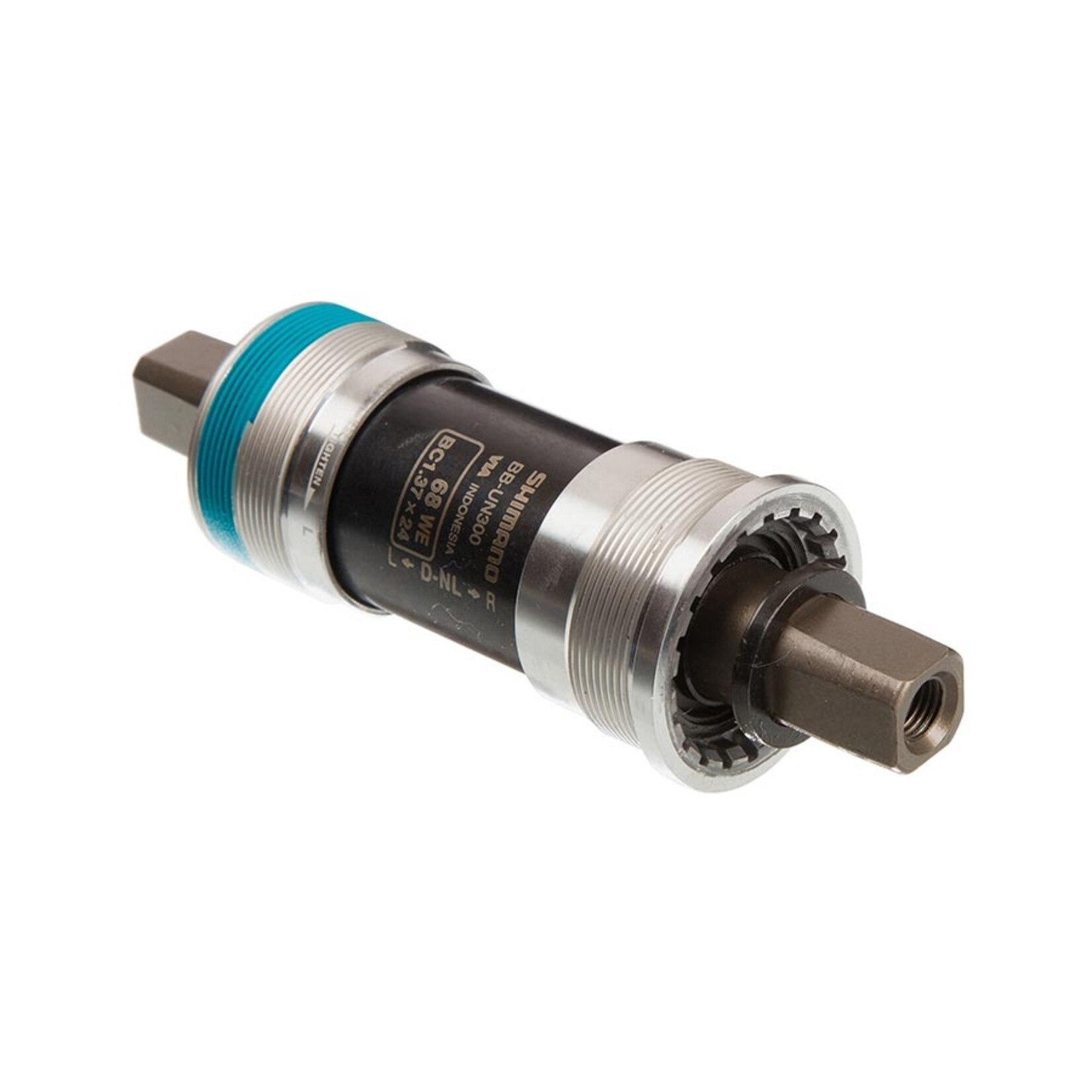 SHIMANO Shimano, BB-UN300 D-NL, Square Taper BB, British, 68mm, : 122.5mm, Silver