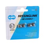 KMC KMC, MissingLink, 6/7/8 Speed, 7.1mm, Reusable, 2pcs