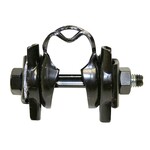 EVO EVO, Saddle clamp, Steel, Black