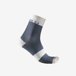 Castelli CASTELLI VELOCISSIMA 12 SOCK L/XL WOMEN'S LIGHT STEEL BLUE/IVORY