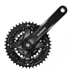 SHIMANO Shimano, FC-TY501, Crankset, 6/7/8 sp., 170mm, 24/34/42T, Riveted, Square, 47.5mm, Black