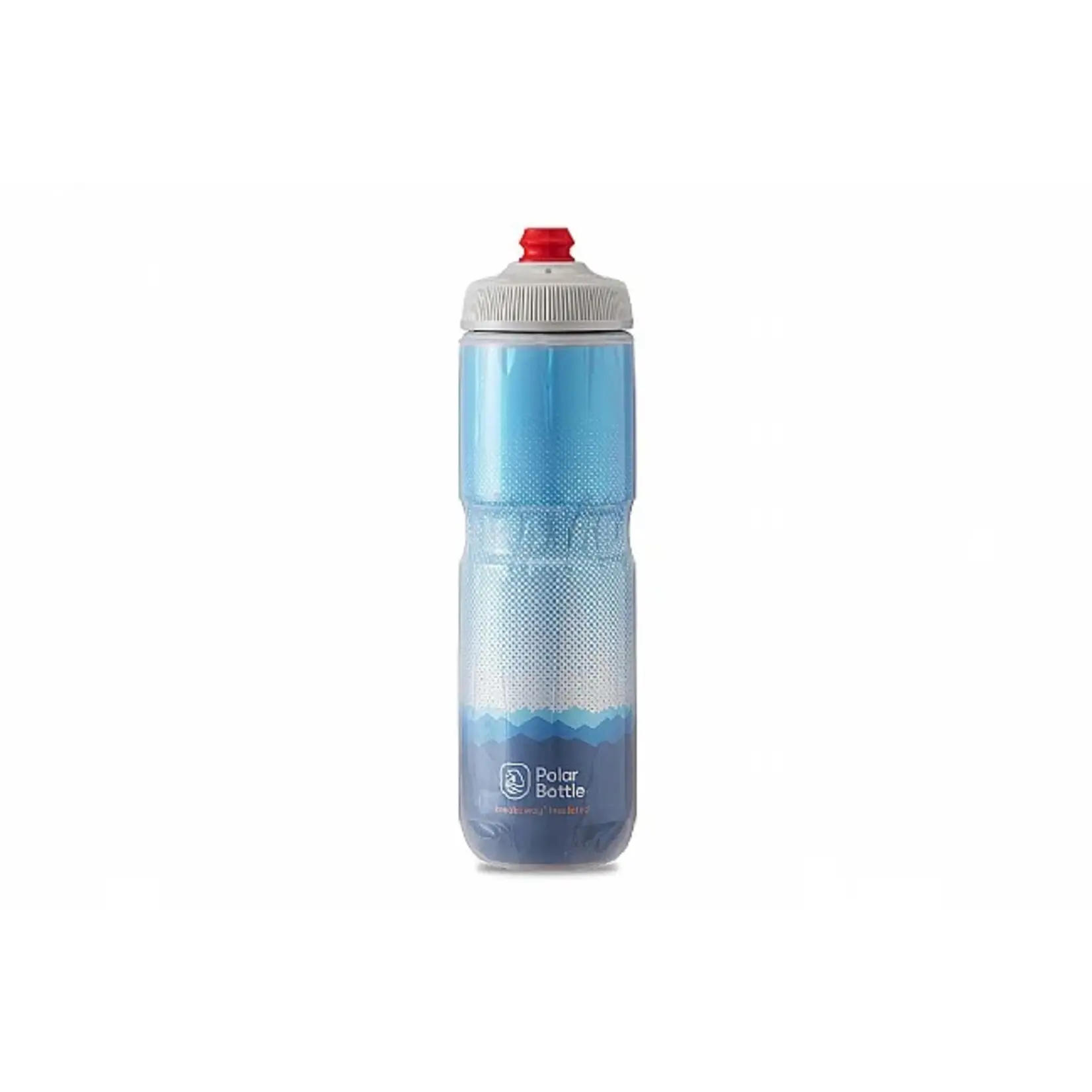 POLAR BOTTLE Polar, Breakaway Insulated 24oz, Water Bottle, 700ml / 24oz, Cobalt Blue/Silver