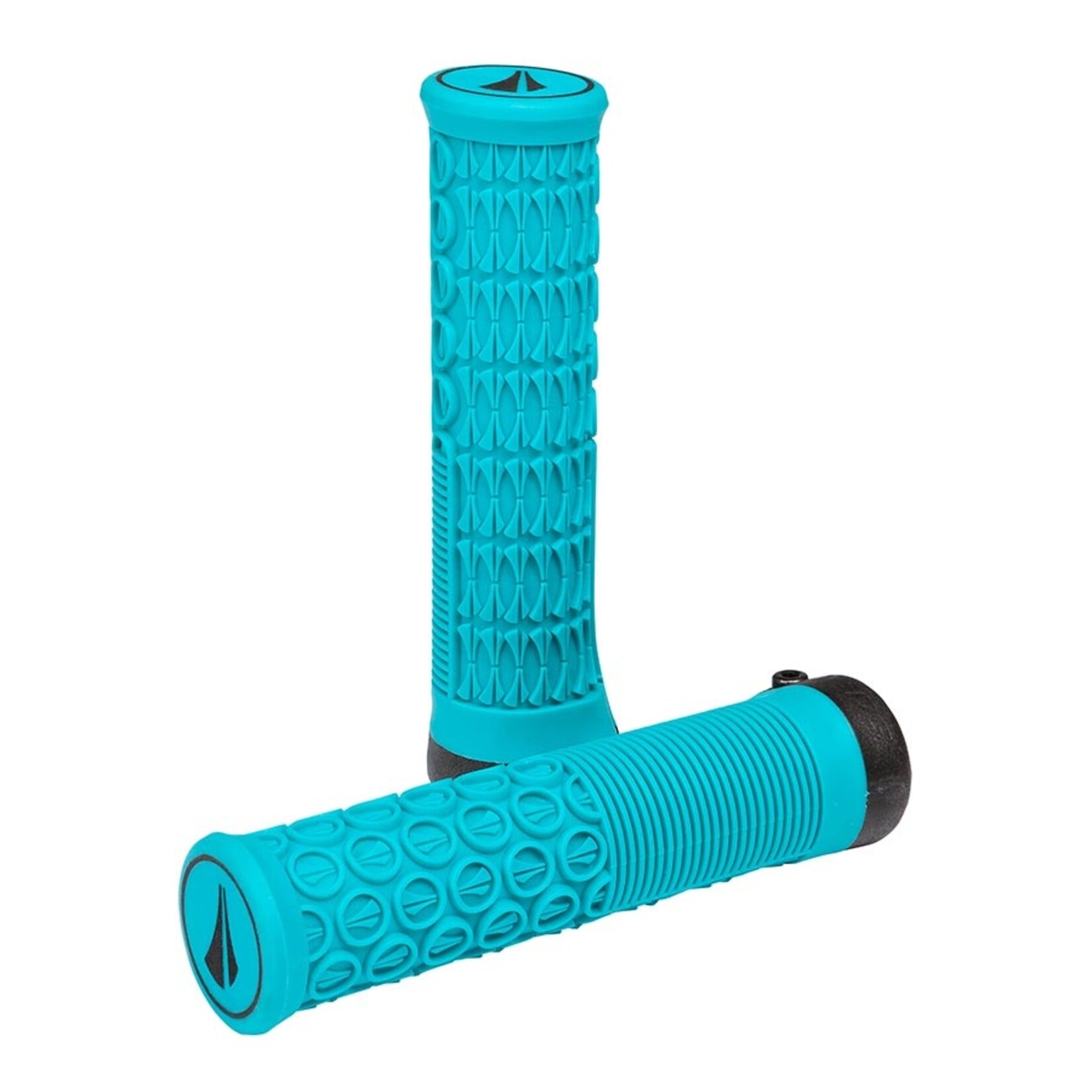 SDG Components, Thrice 33, Grips, 136mm, Turquoise, Pair