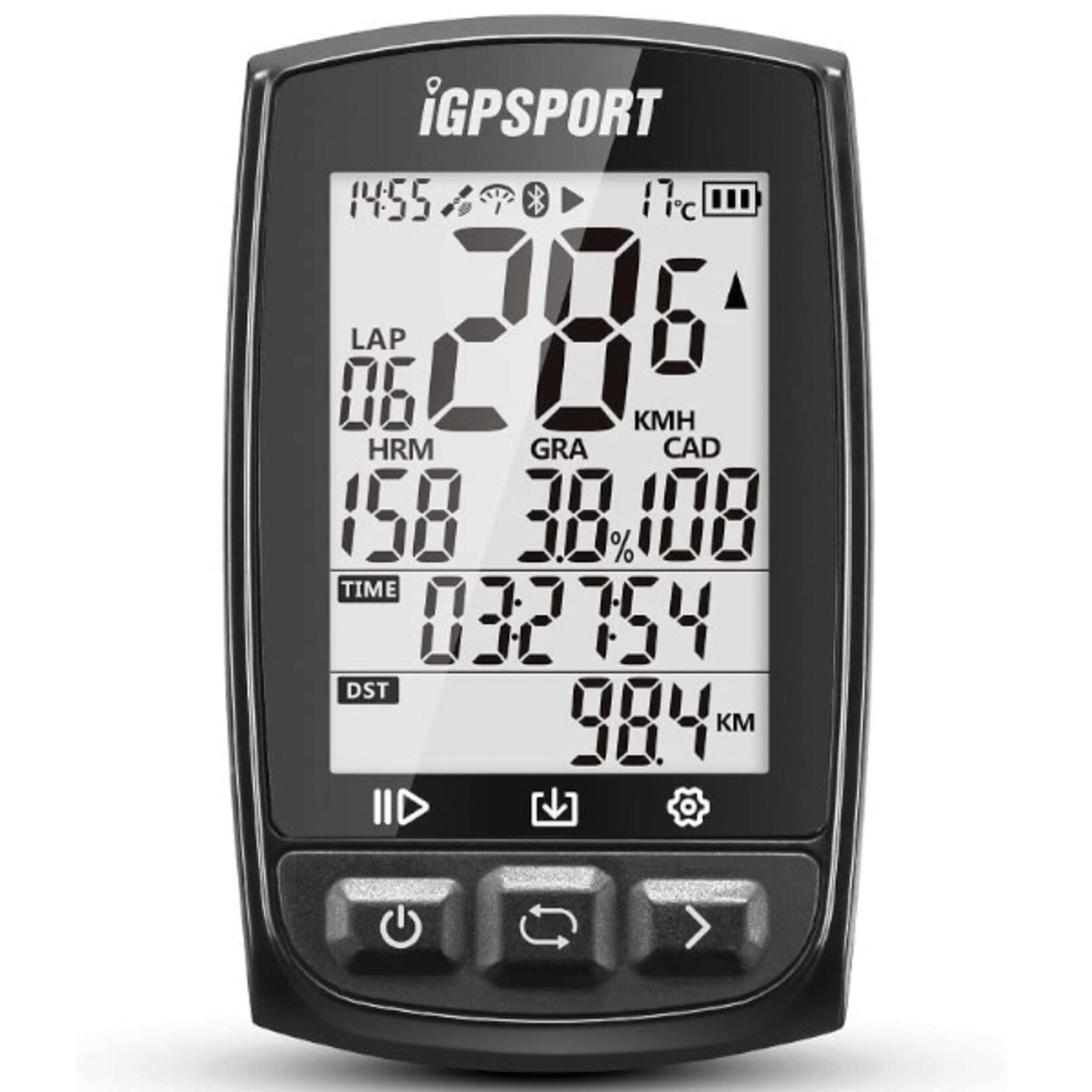 iGPSPORT IGS-IGS50E iGS50E GPS cycle computer, black
