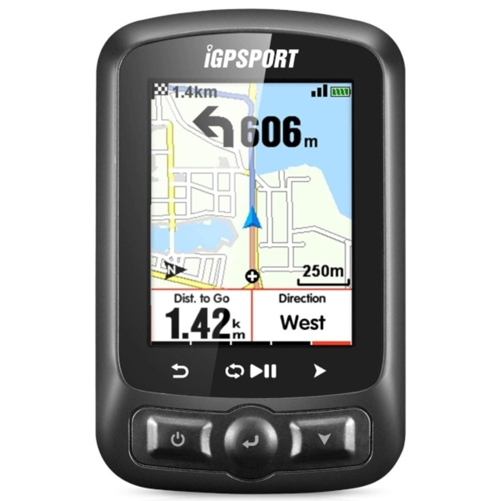 iGPSPORT IGS-IGS620 iGS620 GPS cycle computer, black