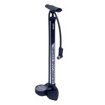 EVO EVO, Hurricane Comp, Floor Pump, SmartHead, 180psi, Black/Silver