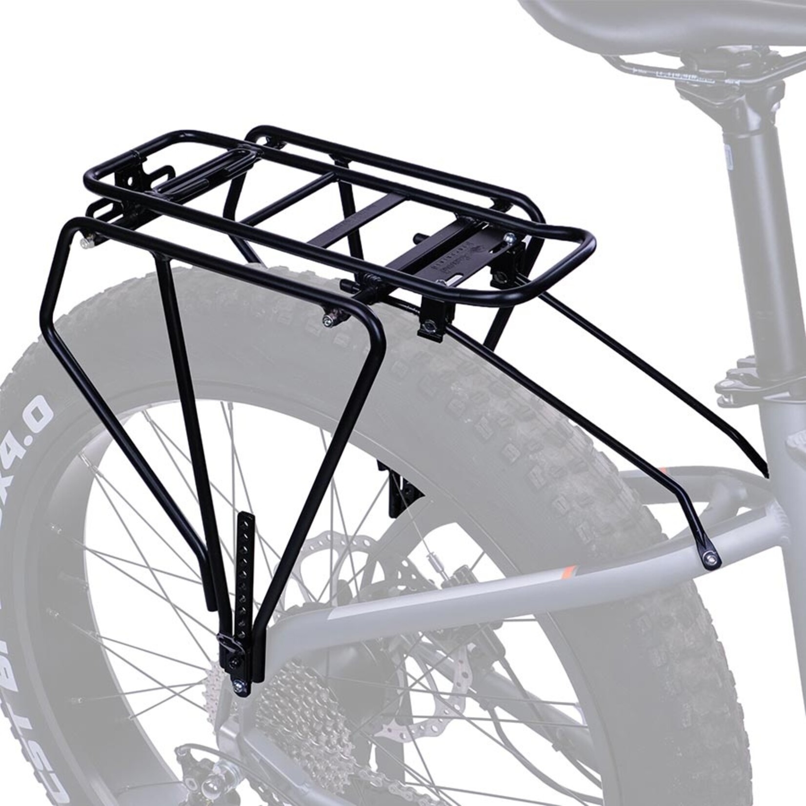 EVO EVO, Fat Rack, Rear Rack, Black