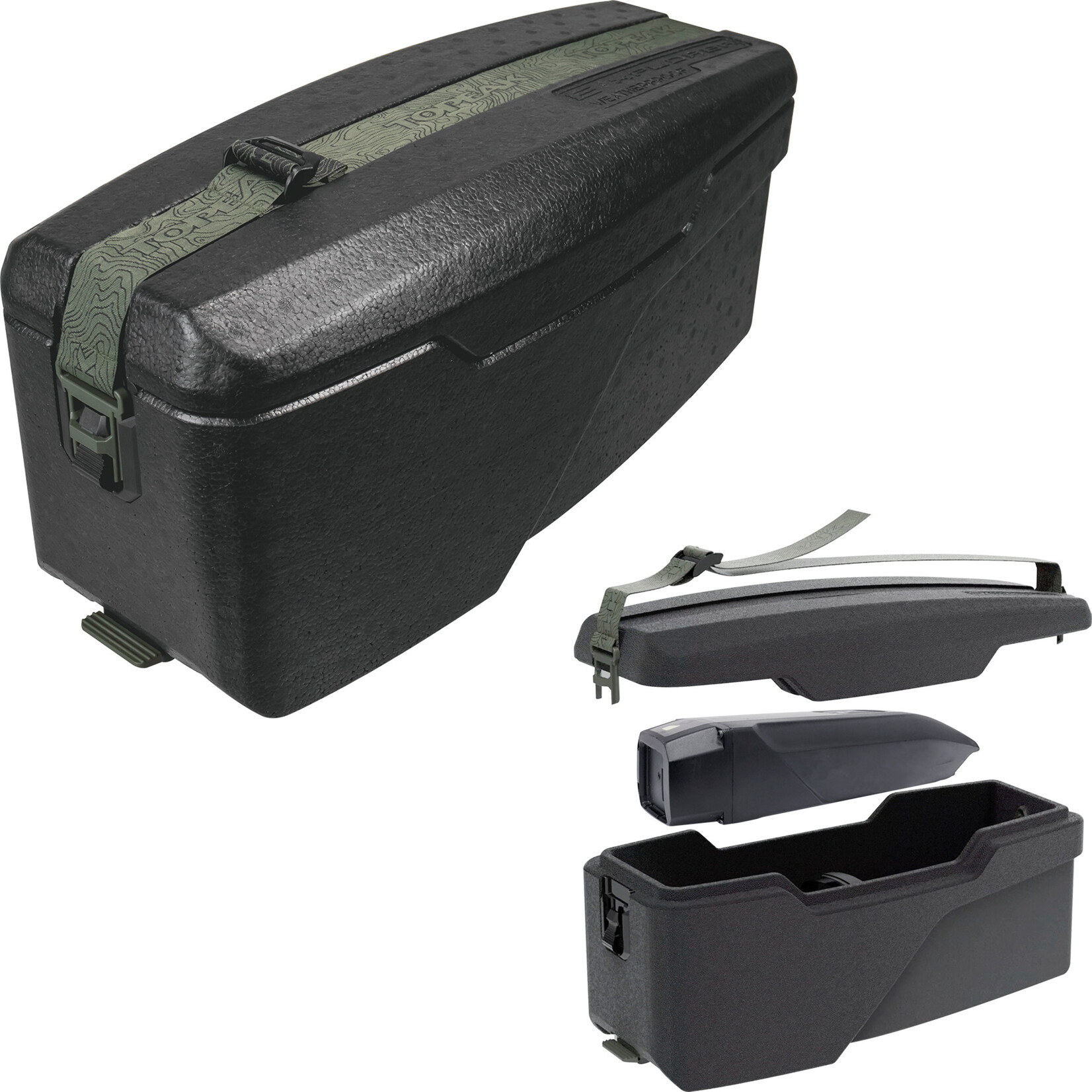 TOPEAK TOPEAK E-XPLORER TRUNKBOX FOR 2ND EBIKE BATTERY MTX QUICK TRACK 2.0