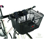 AXIOM QUICK RELEASE DUAL FUNCTION PET BASKET - BLACK