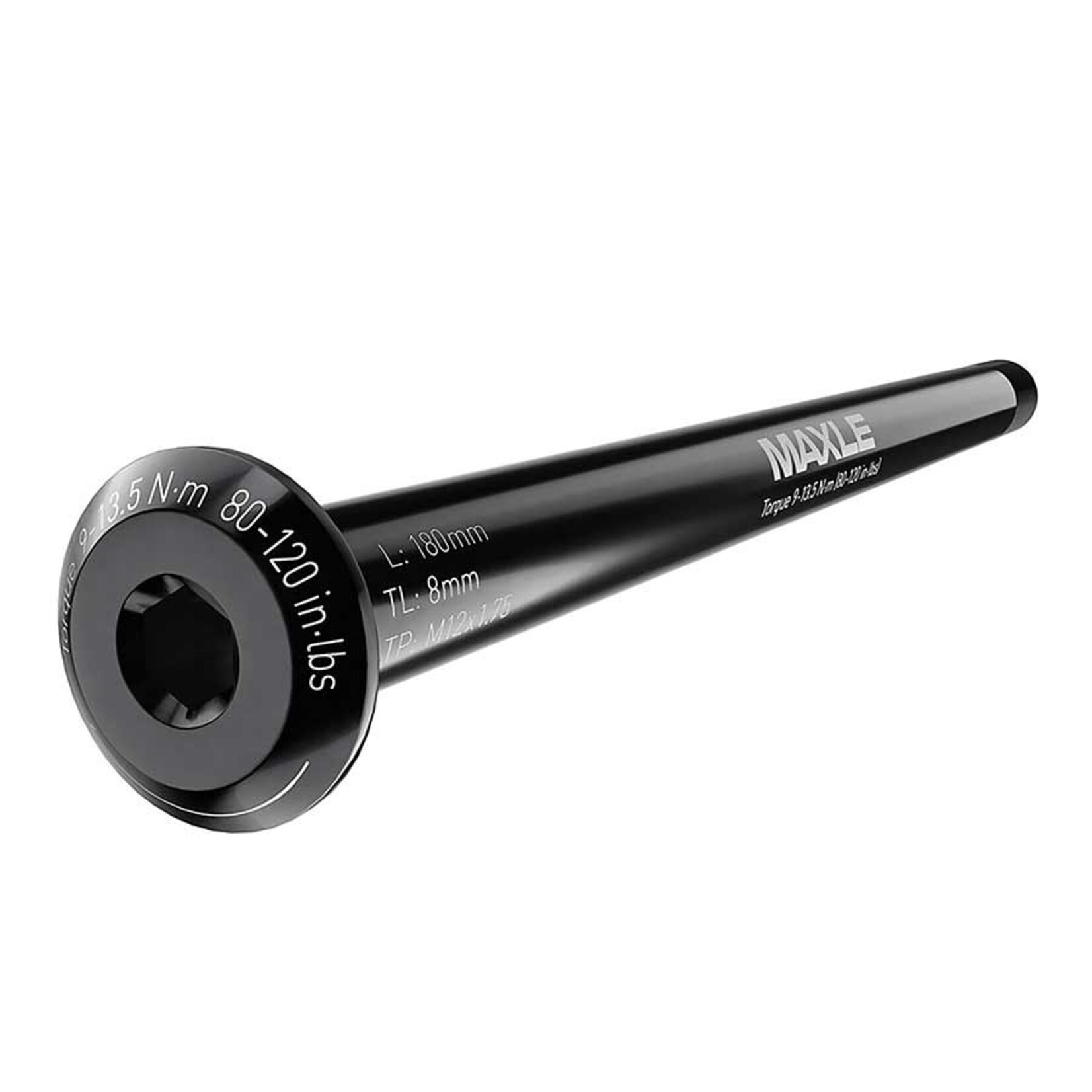 RockShox, Rear Maxle, Thru Axle, Rear, 12x148mm TA, Length: 180mm, Thread Length: 13mm, Thread Pitch: M12x1.00, UDH, 00.4318.050.001