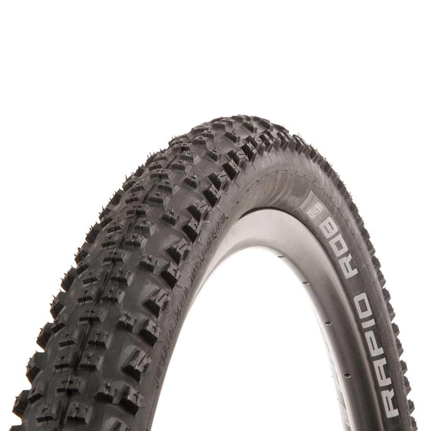 SCHWALBE Schwalbe, Rapid Rob, Tire, 26''x2.10, Wire, Clincher, SBC, KevlarGuard, 50TPI, Black