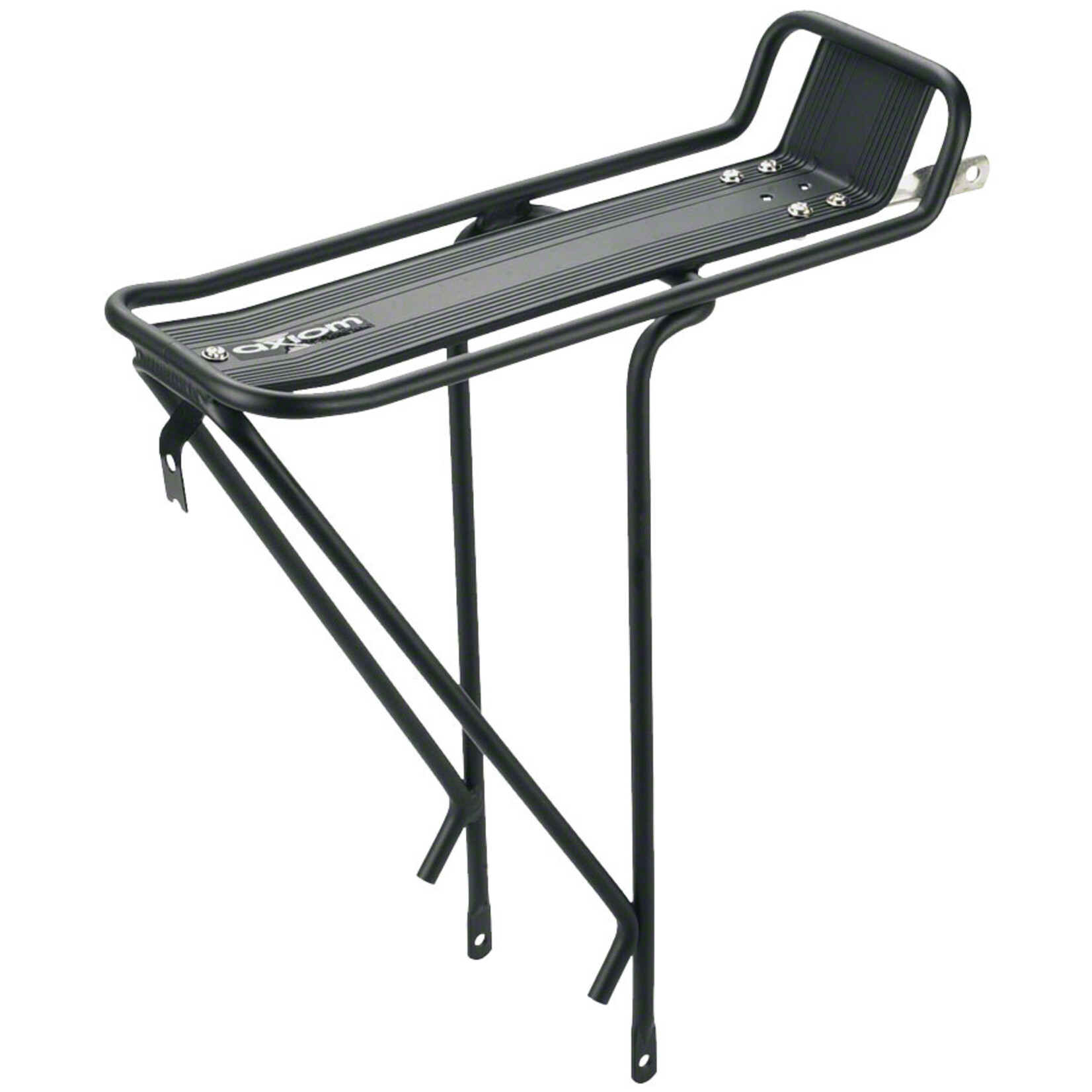 Axiom Transit Tubular Rear Rack: Alloy~ Black