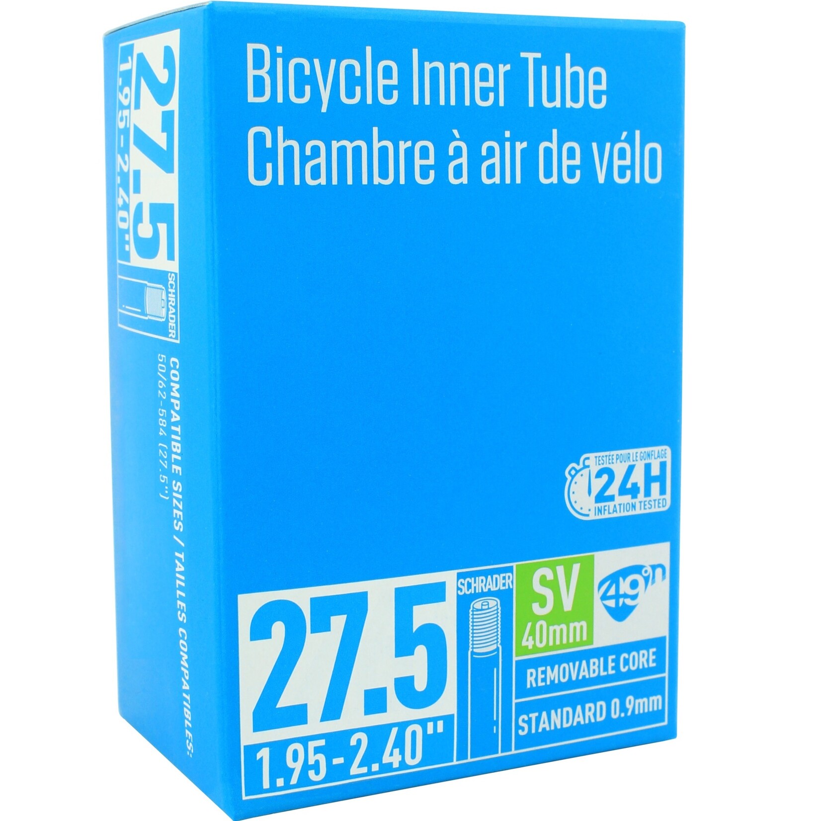 49N  STANDARD TUBE - SCHRADER VALVE 27.5 X 1.95-2.40"