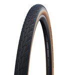 SCHWALBE Schwalbe, Road Cruiser, Mountain Tire, 27''x1-1/4, Wire, GreenCompound, K-Guard, 50TPI, Black