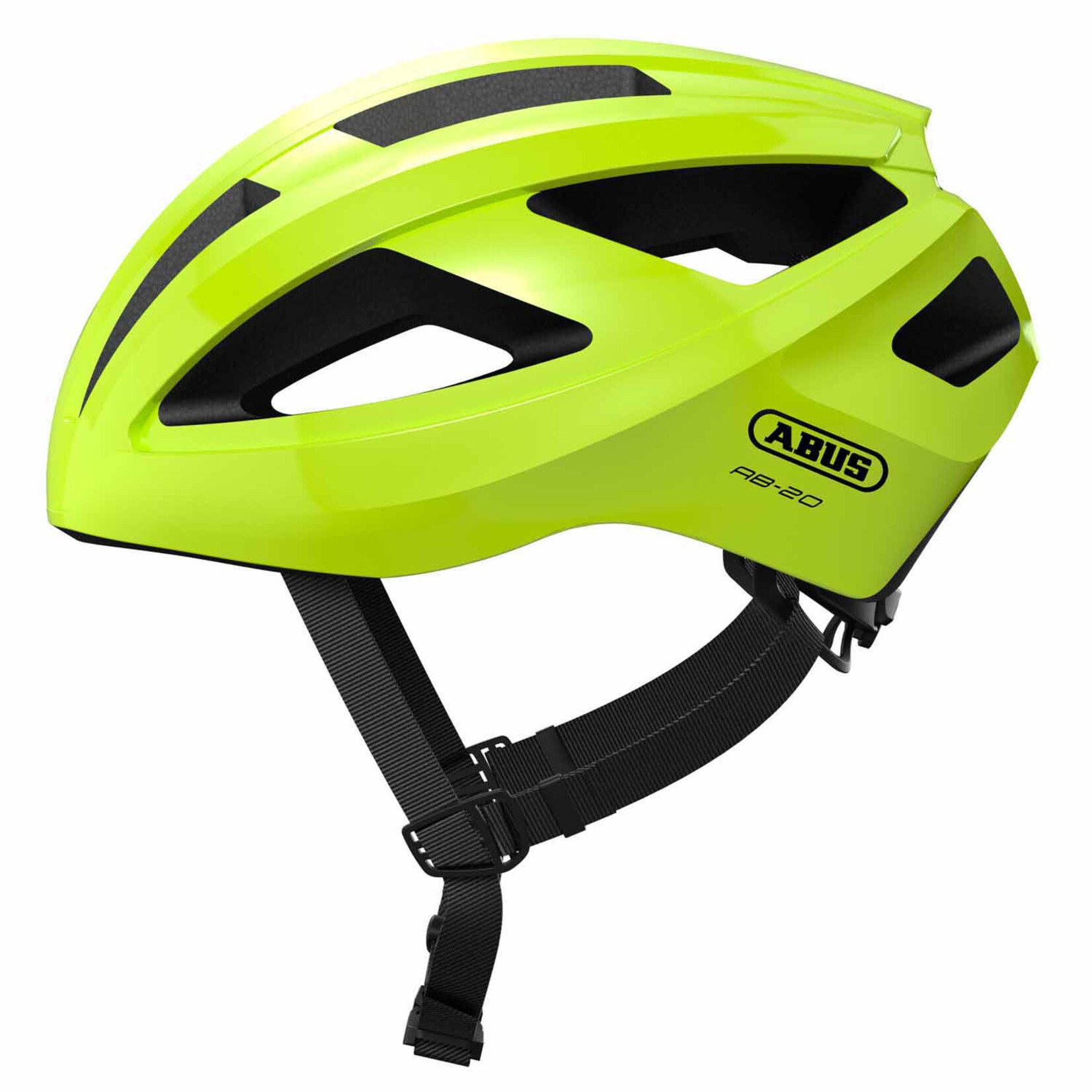 ABUS Macator Road Helmet - Signal Yellow - L