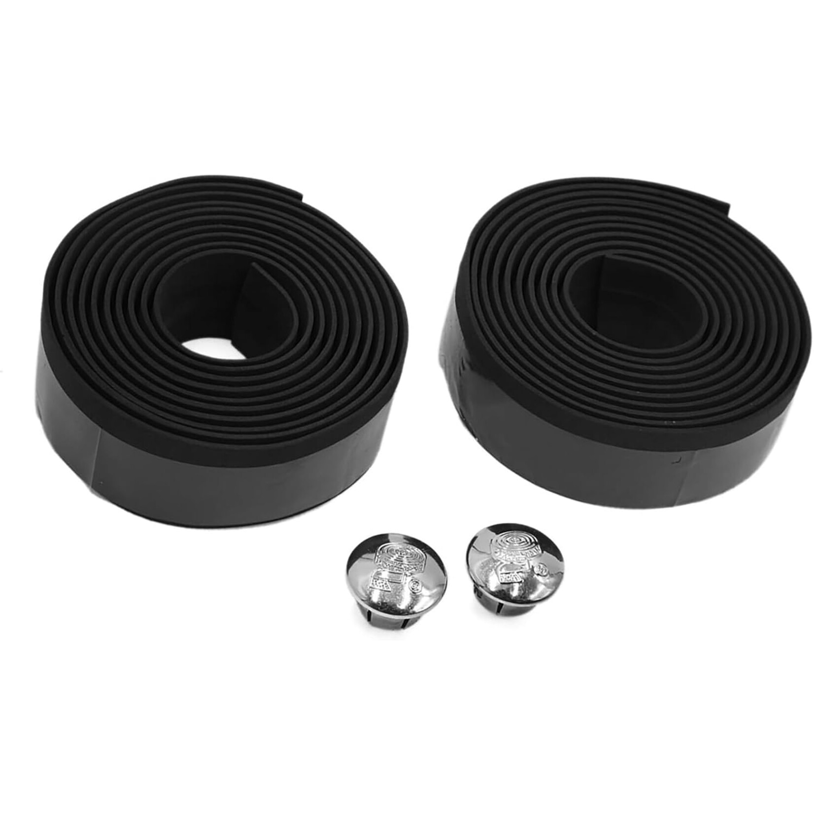Black Bar Tape and Bar End Plugs