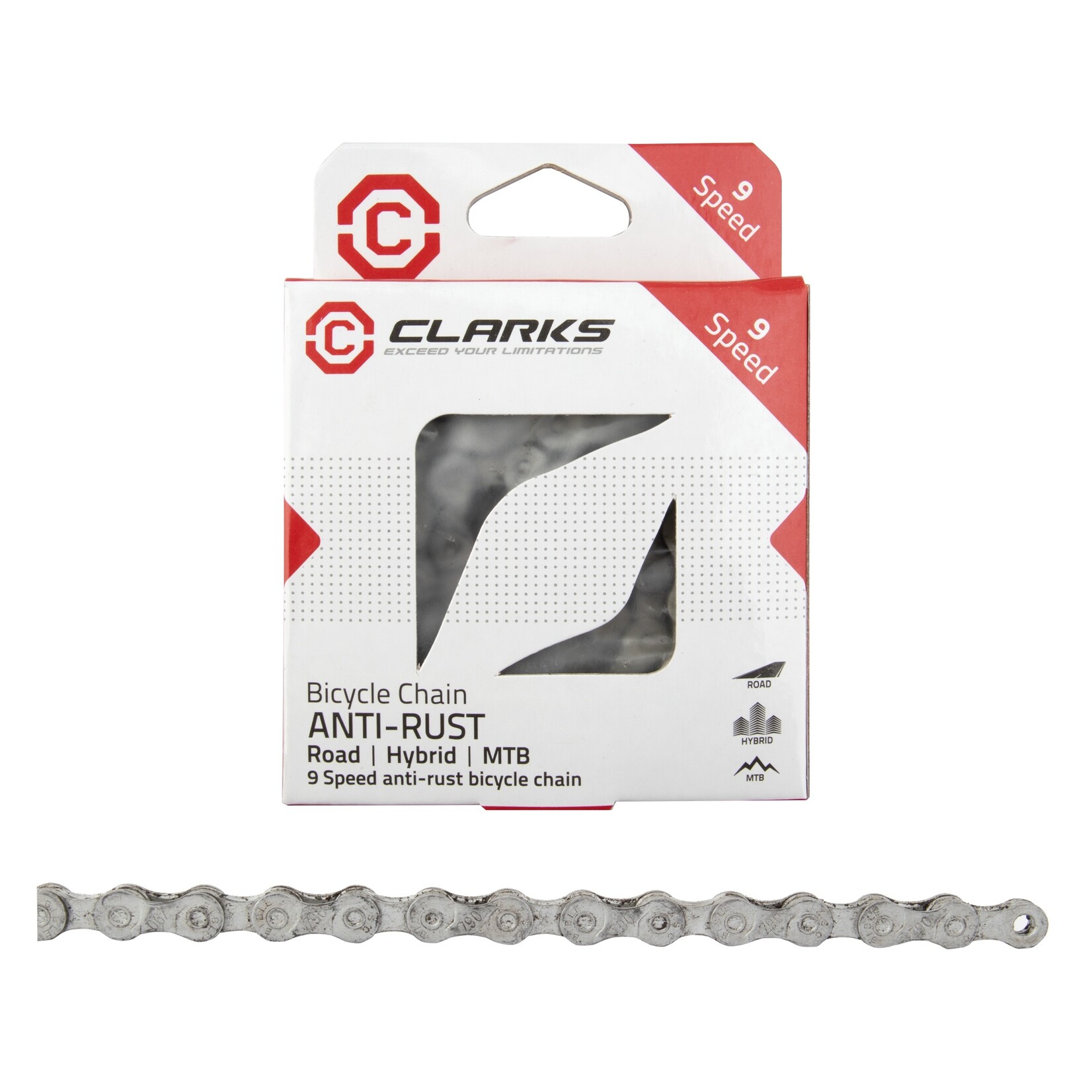 Clarks Anti-rust Chain 9 speed chain