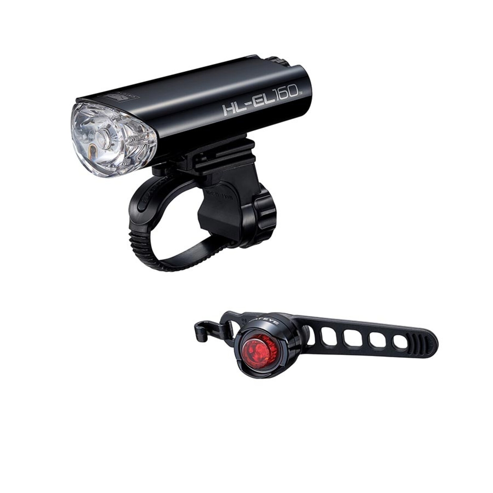 CATEYE CatEye, HL-EL160 & Orb, Light, Set, Black