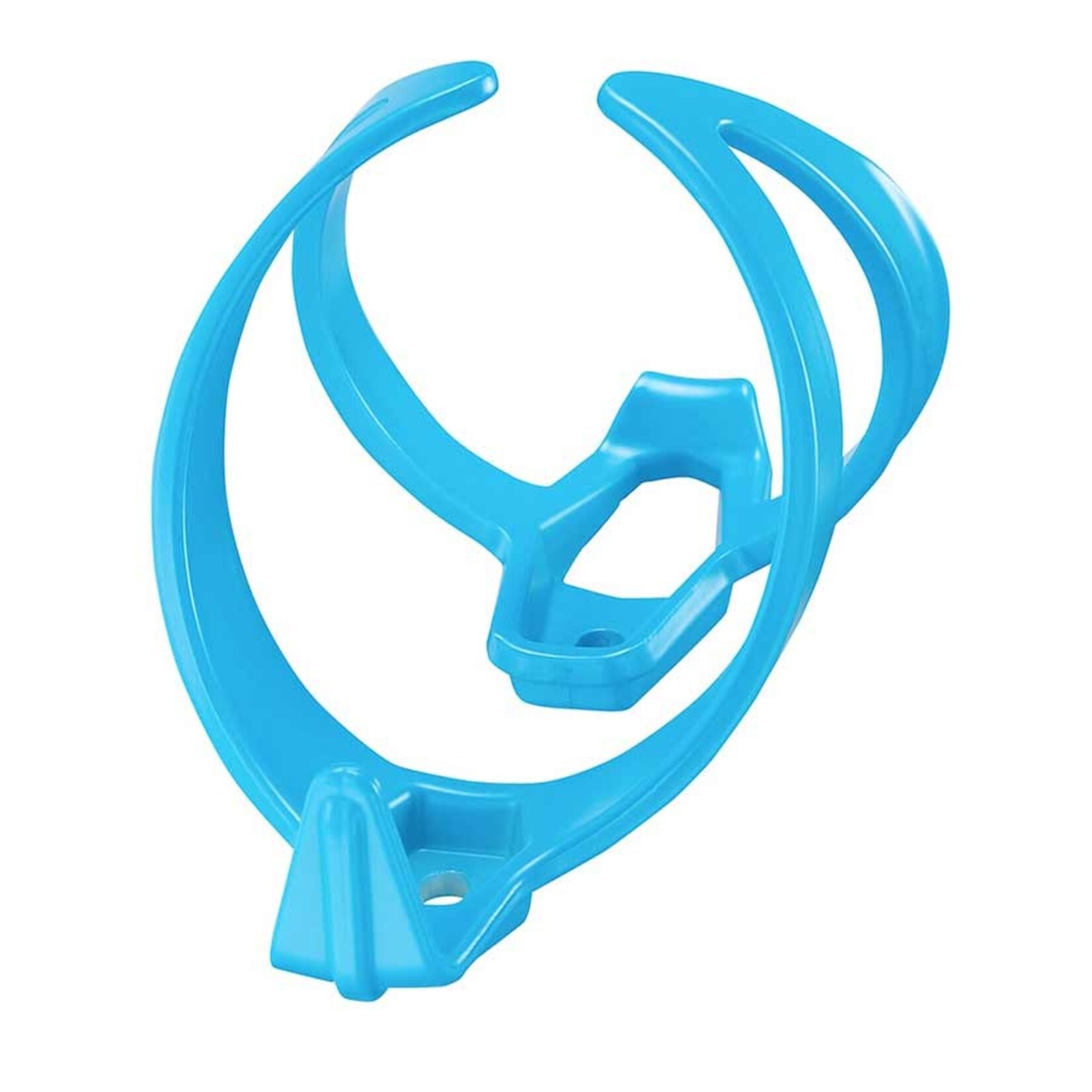 Supacaz Supacaz, Fly Cage Poly, Bottle Cage, Polycarbonate, Neon Blue