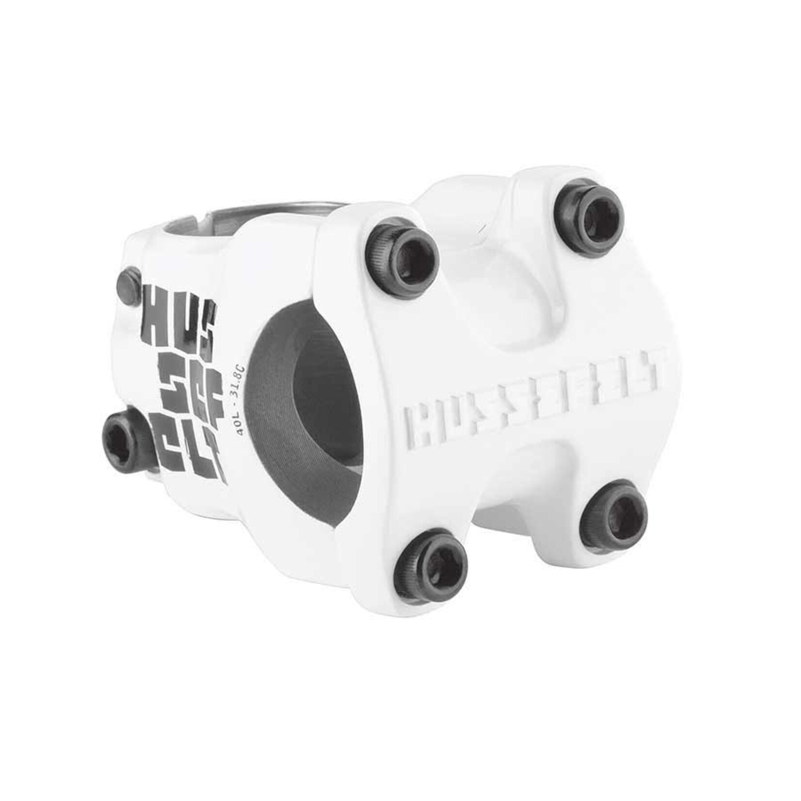 Truvativ, Hussefelt, Stem, Dia: 28.6mm, L: 60mm, Angle: 0°, Bar: 31.8mm, White