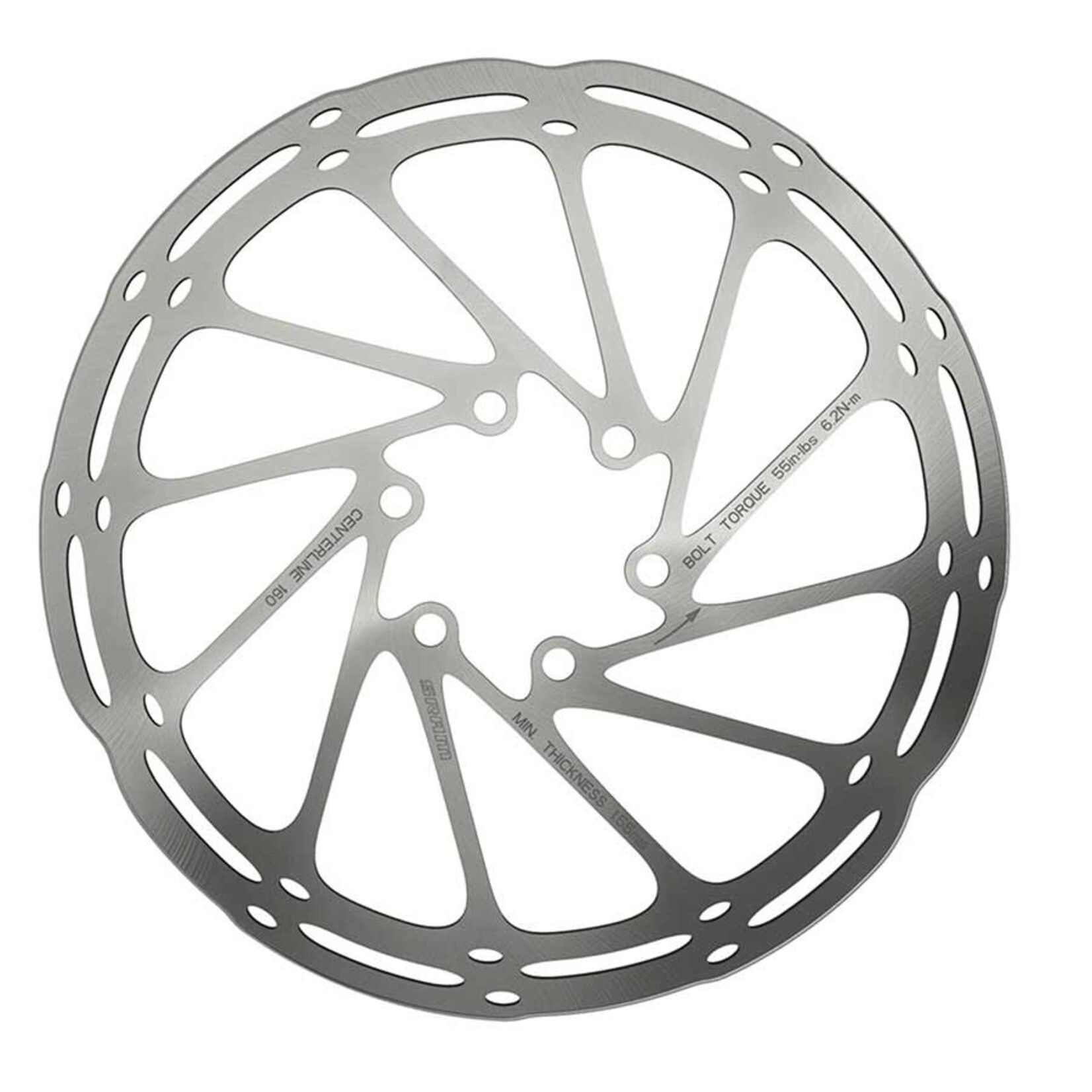Sram SRAM, Centerline Rounded, Disc brake rotor, ISO 6B, 180mm