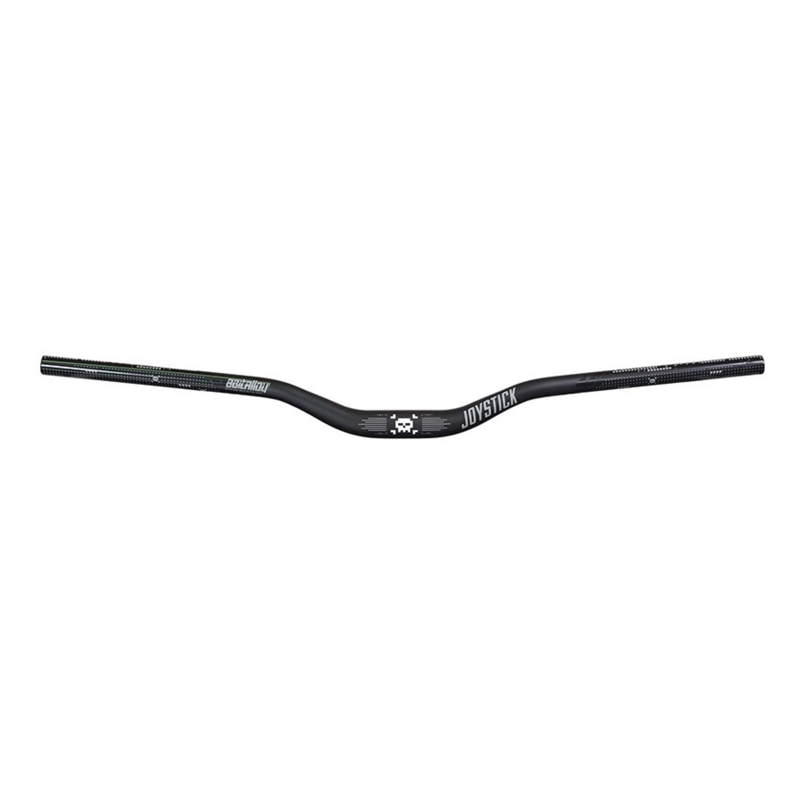 Joystick Components, 8-Bit Alloy 31.8, MTB Handlebar, Diameter: 31.8mm, 800mm, Rise: 28mm, Black