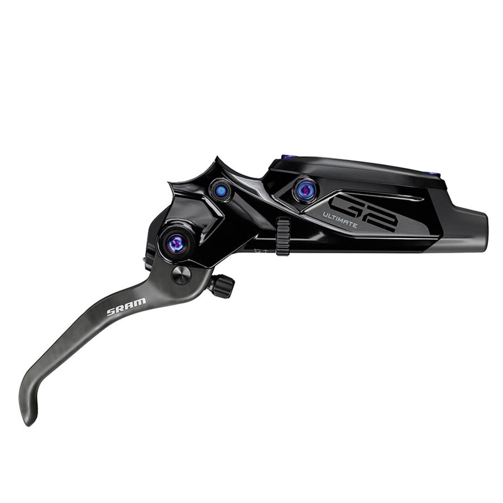 Sram SRAM, G2 Ultimate, Brake Lever, Gloss Black Rainbow Anodized, 11.5018.052.011