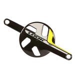 LOOK Look, Zed 3, Crankset, Road, 11 sp., 65mm, No Chainring, BCD:110/130, 155-160, Black