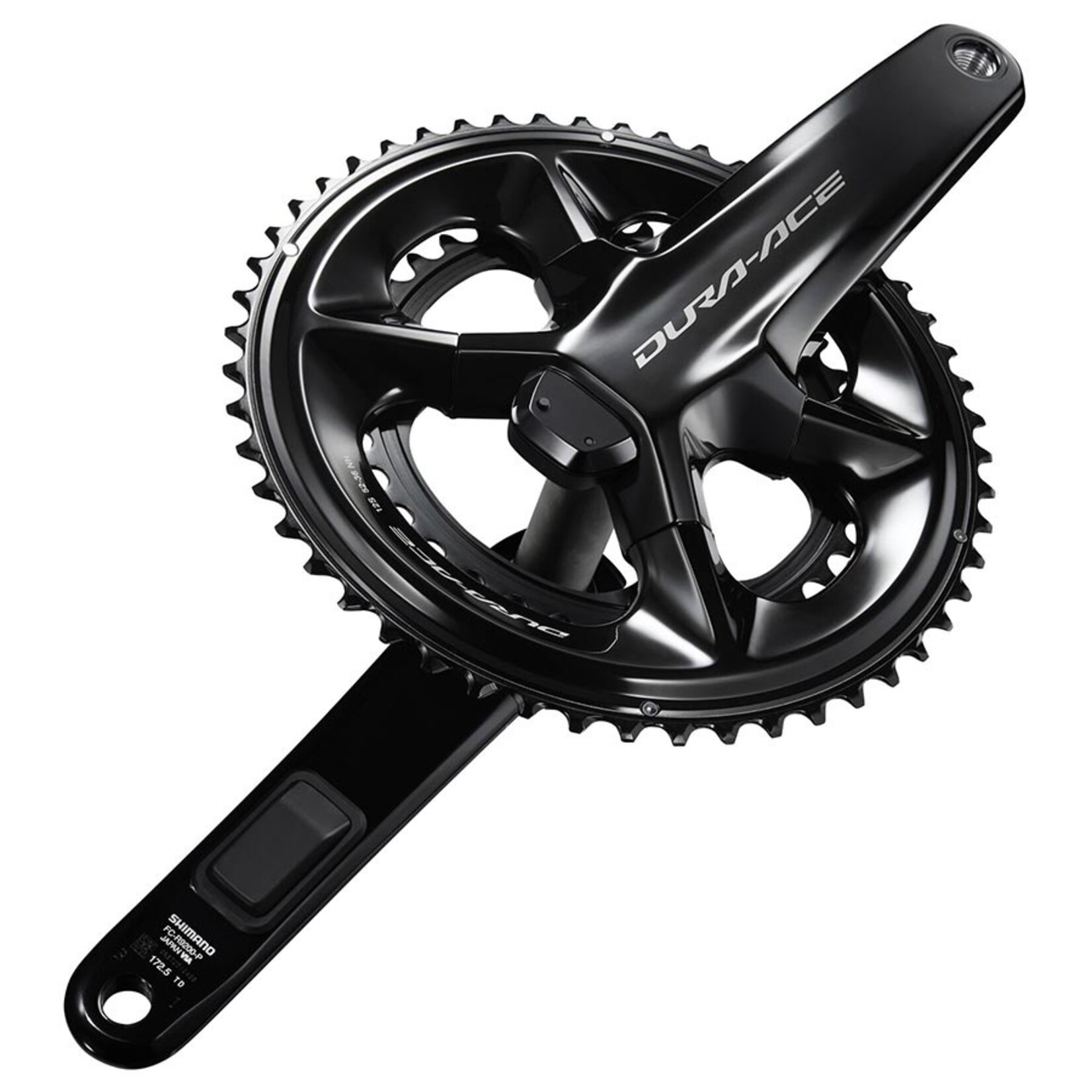 SHIMANO Shimano, Dura Ace FC-R9200-P Power Meter, Power Meter Crankset, Speed: 12, Spindle: 24mm, BCD: 110, 36/52, Hollowtech II, 172.5mm, Black, Road, IFCR9200PDX26D