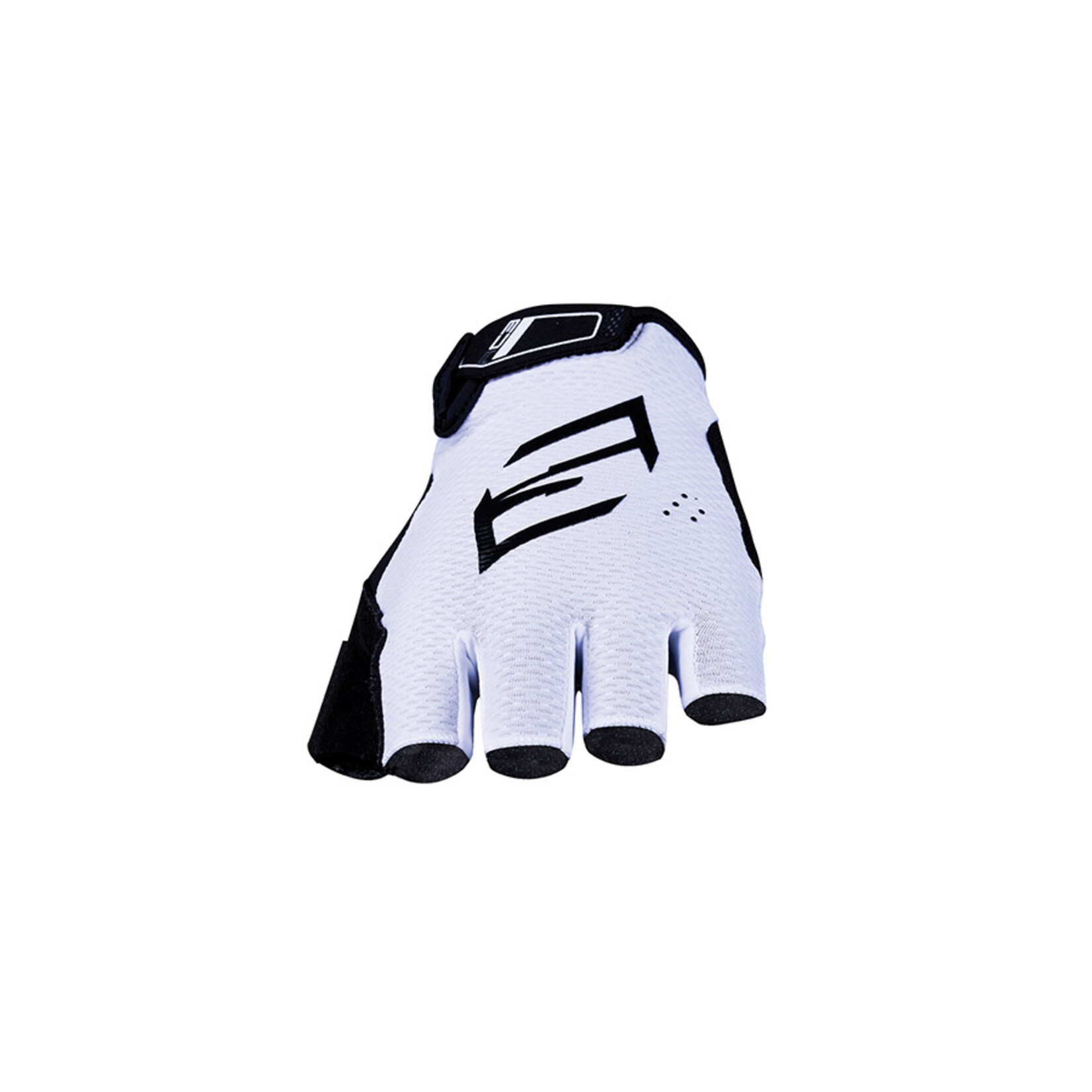 Five Gloves, RC3 Gel, Short Finger Gloves, White, XL, Pair