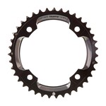 Sram SRAM, 39T, 10 sp, BCD 120mm, 4-Bolt, All 26/39, Outer Chainring, For S-pin BB30 2x10, Aluminum, Black, 11.6215.188.270