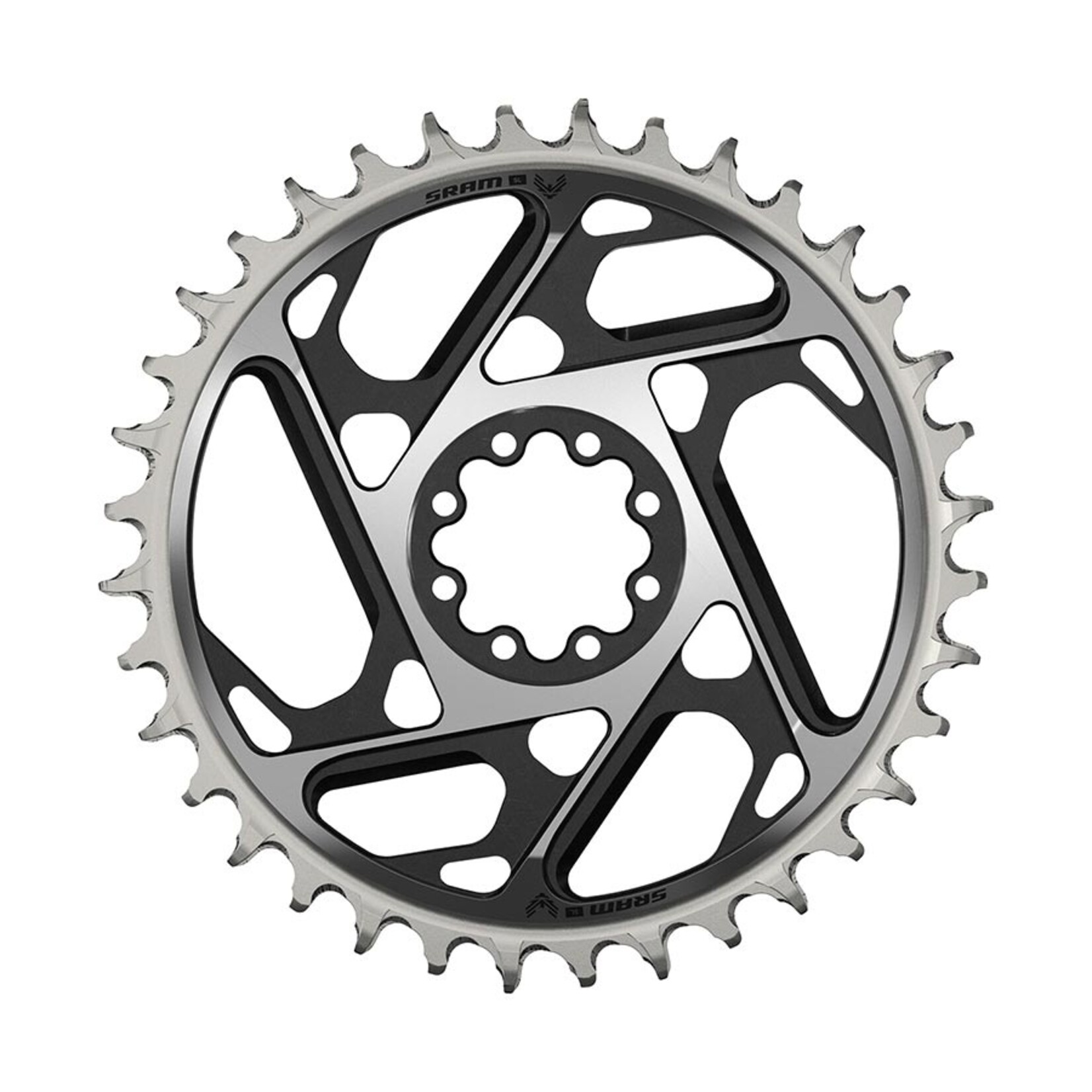 Sram SRAM, Eagle T-Type DM XX SL 3mm Offset, Chainring, Teeth: 36, Speed: 12, BCD: Direct Mount, Aluminum, Black