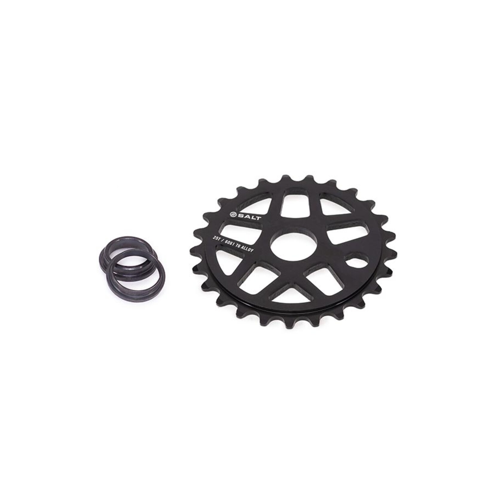 Salt, Gateway, Chainring, Teeth: 25, 6061-T6 Aluminum, Black