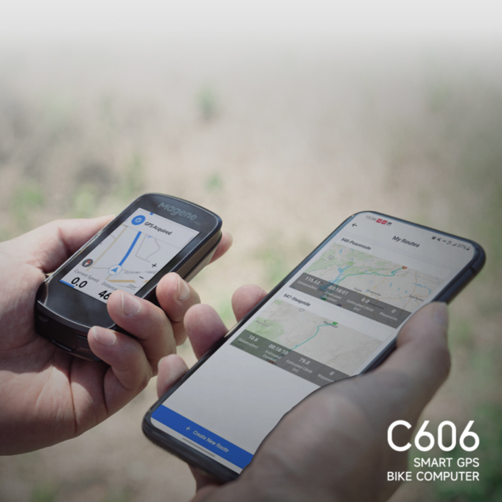 Magene C606 Smart GPS Bike Computer