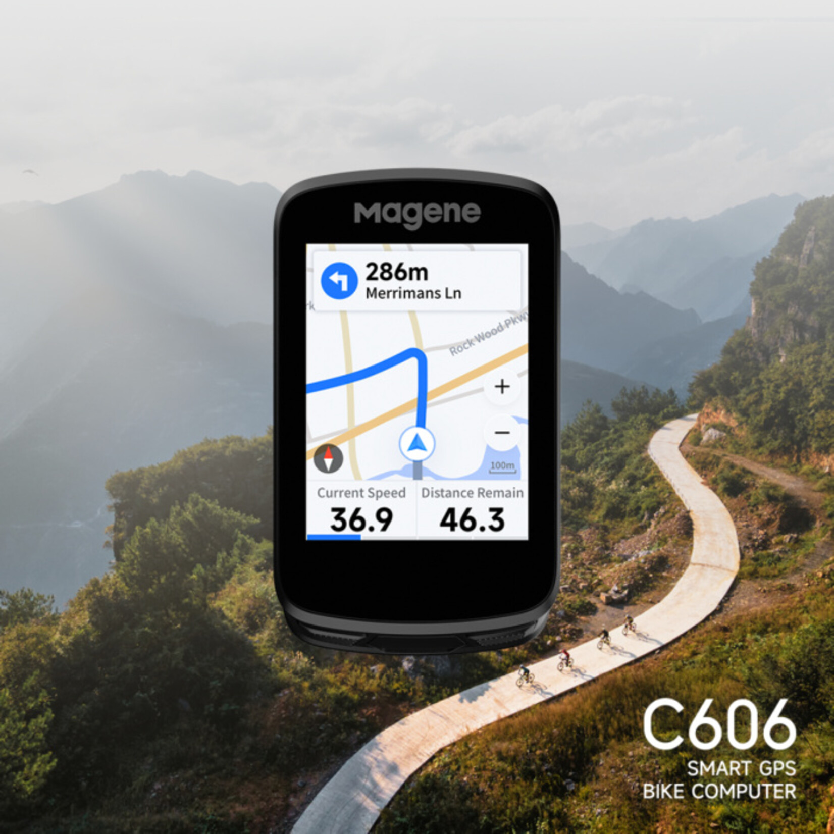 Magene C606 Smart GPS Bike Computer