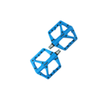 RGO RGO Bicycle Pedals Mtb Nylon Platform 9/16  BLUE