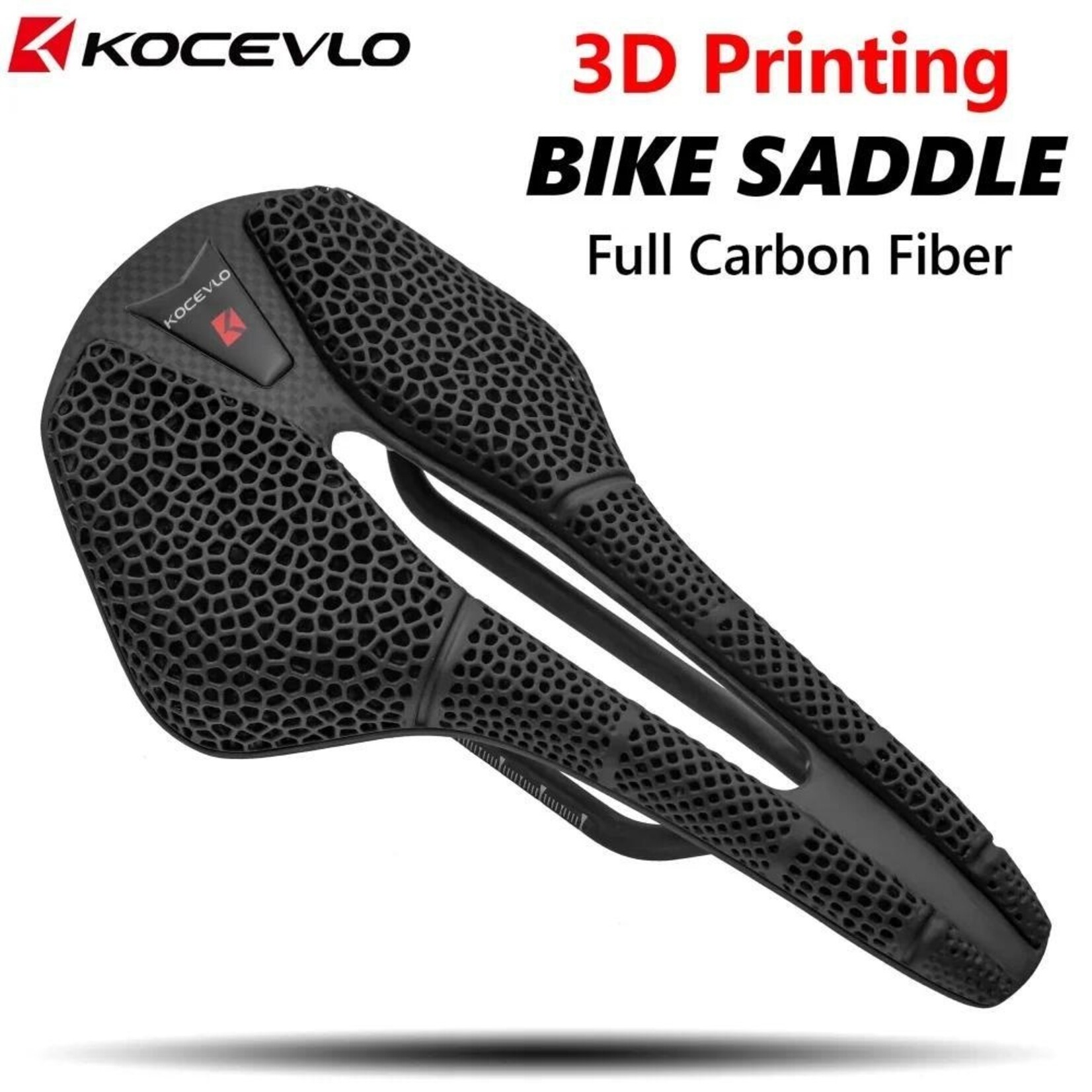 KOCEVLO KOCEVLO Carbon Fiber 3D Printed Bicycle Saddle
