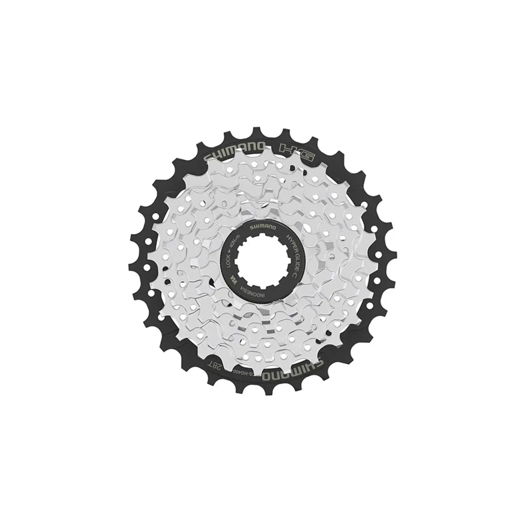 SHIMANO Shimano, CS-HG400-7, Cassette, Phosphate coated, Speed: 7, 11-28T, ECSHG4007128