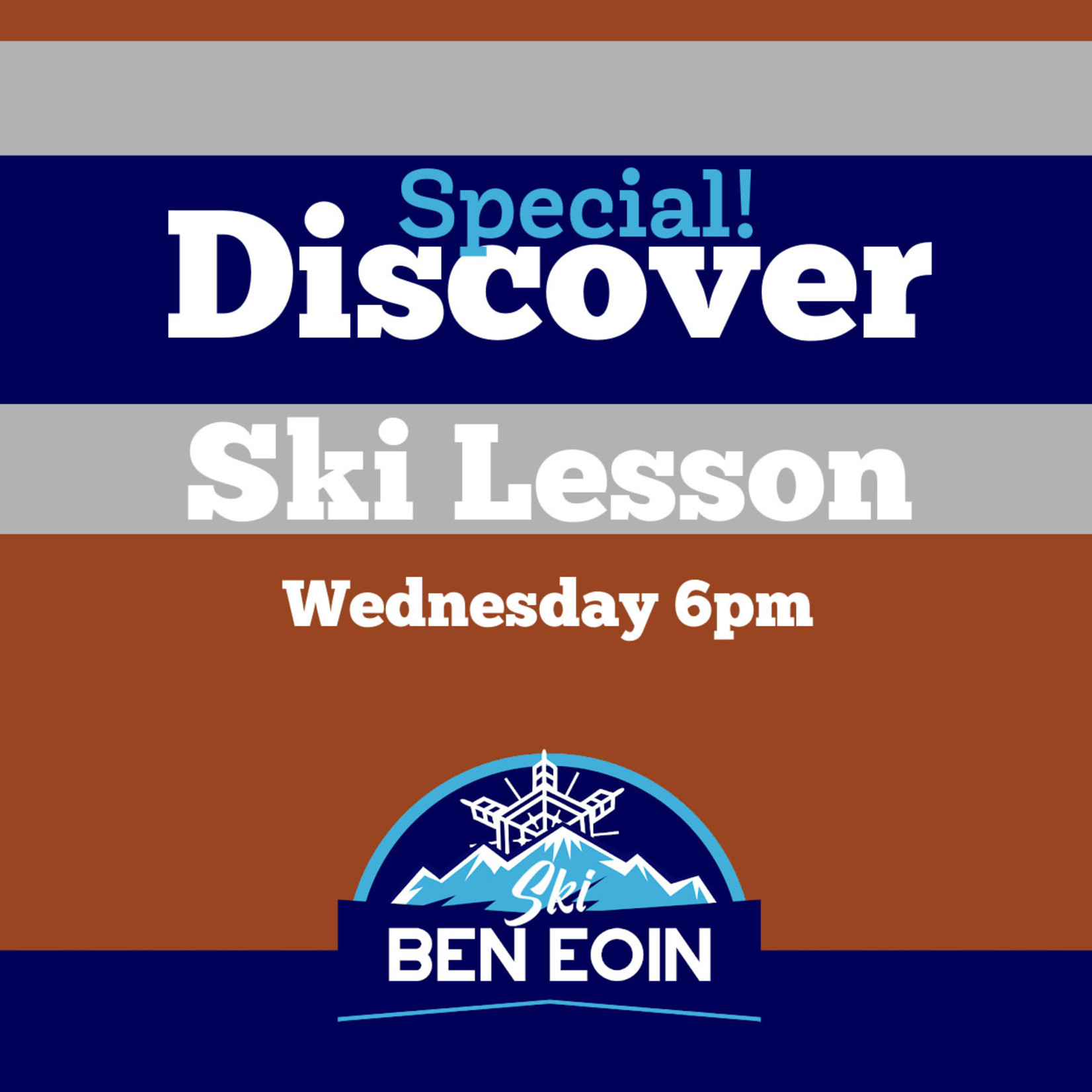 Discover SKI Wednesday 6pm *valid only for March 22nd