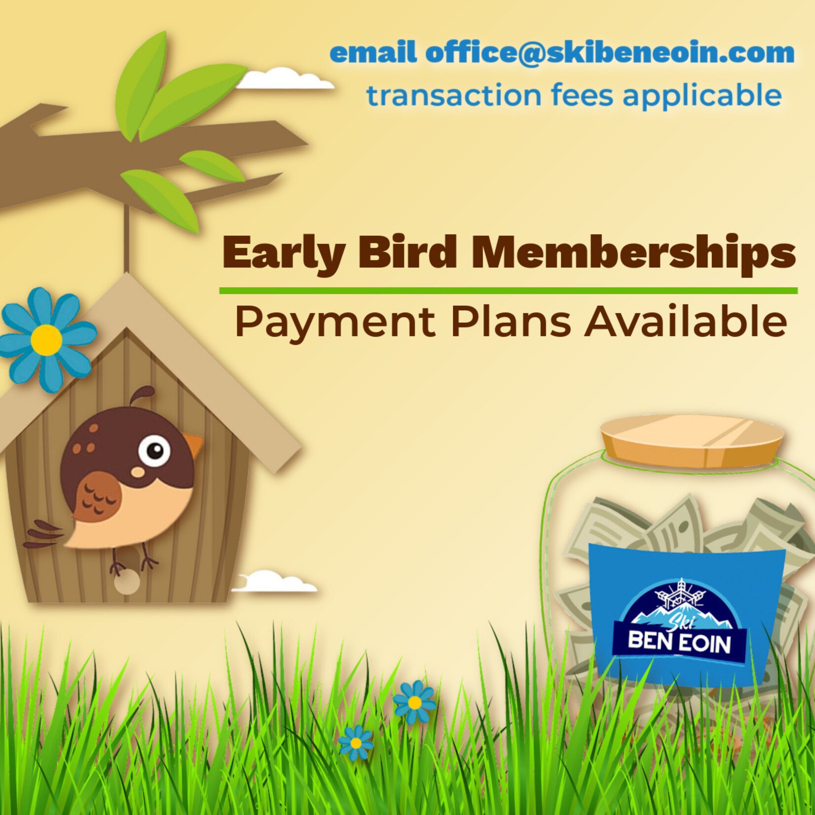 Early Bird Ages 5 & Under Membership 2025