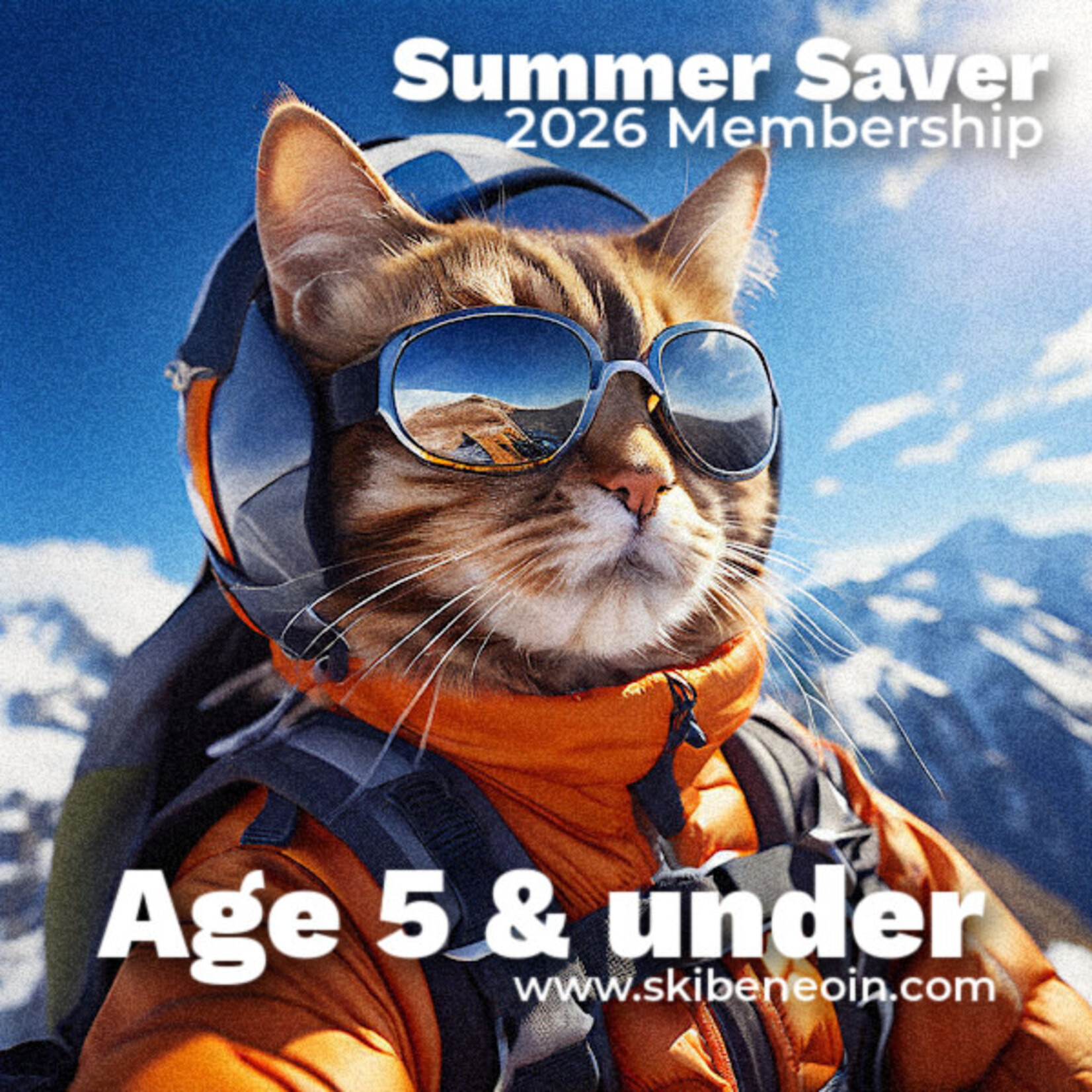 Summer Saver Age 5 & Under Membership 2026