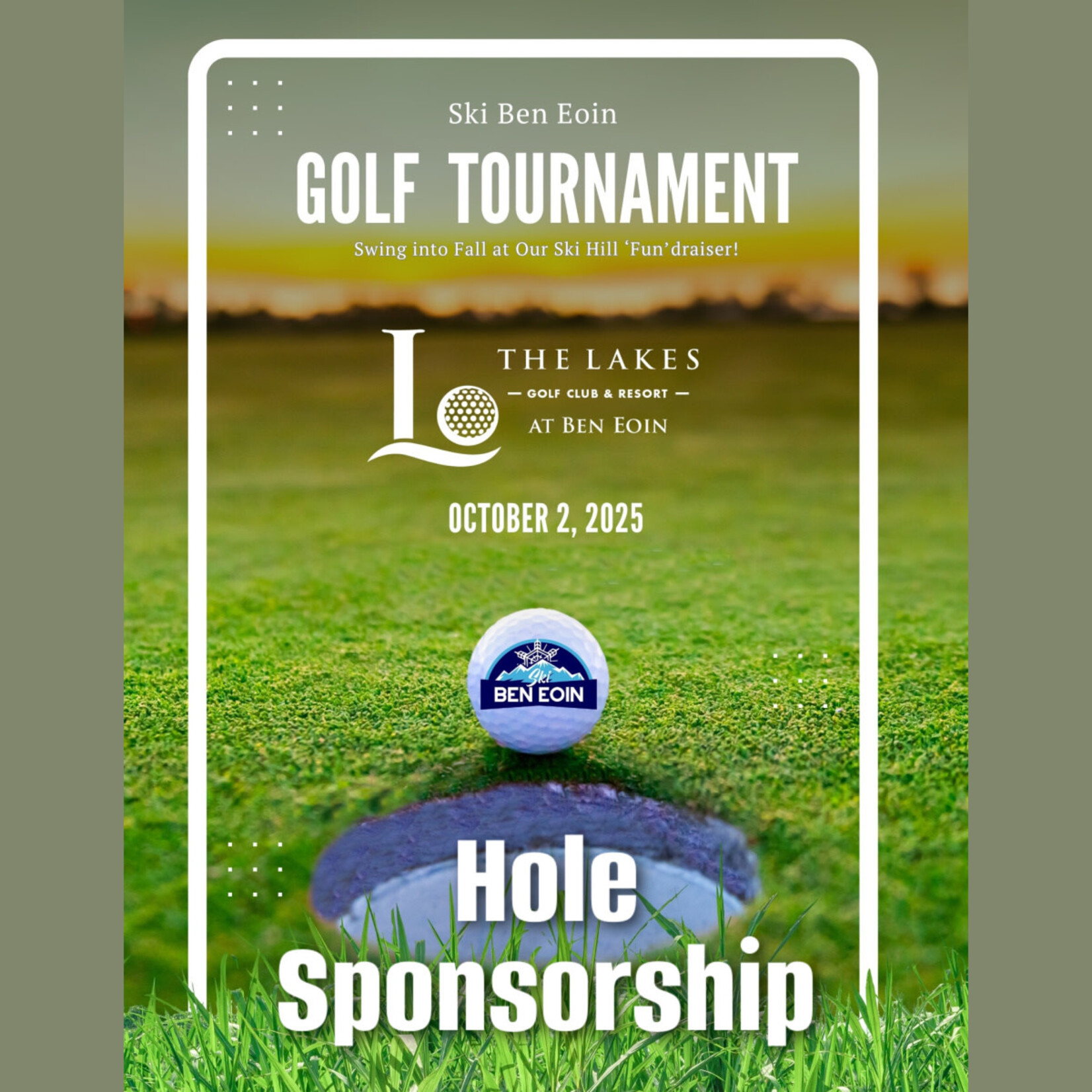 Golf Tournament Hole Sponsorship 2025