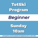 TotSki Beginner Program Sun 10am