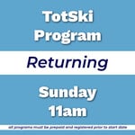 TotSki Returning Program Sun 11am