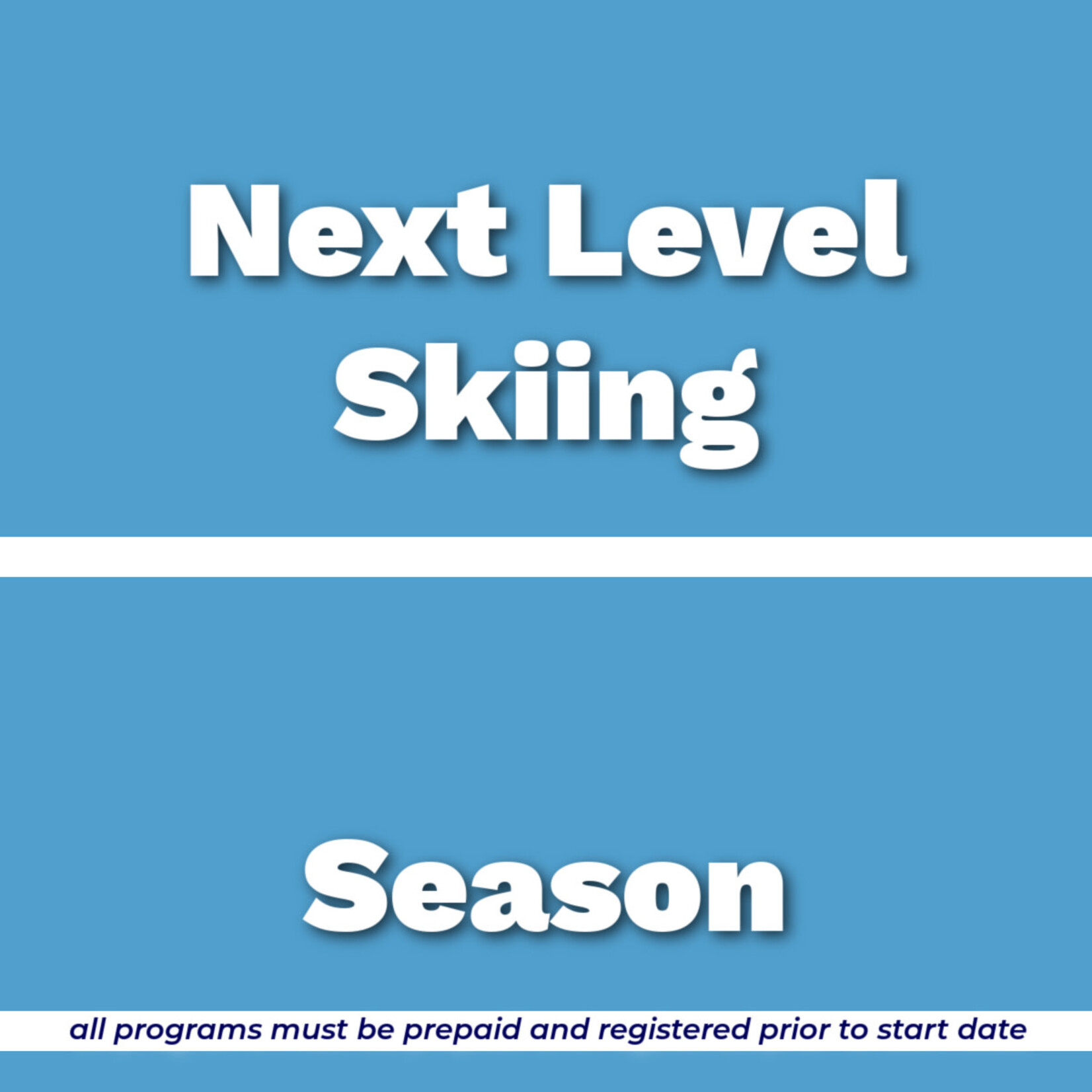 Next Level Skiing Wednesdays