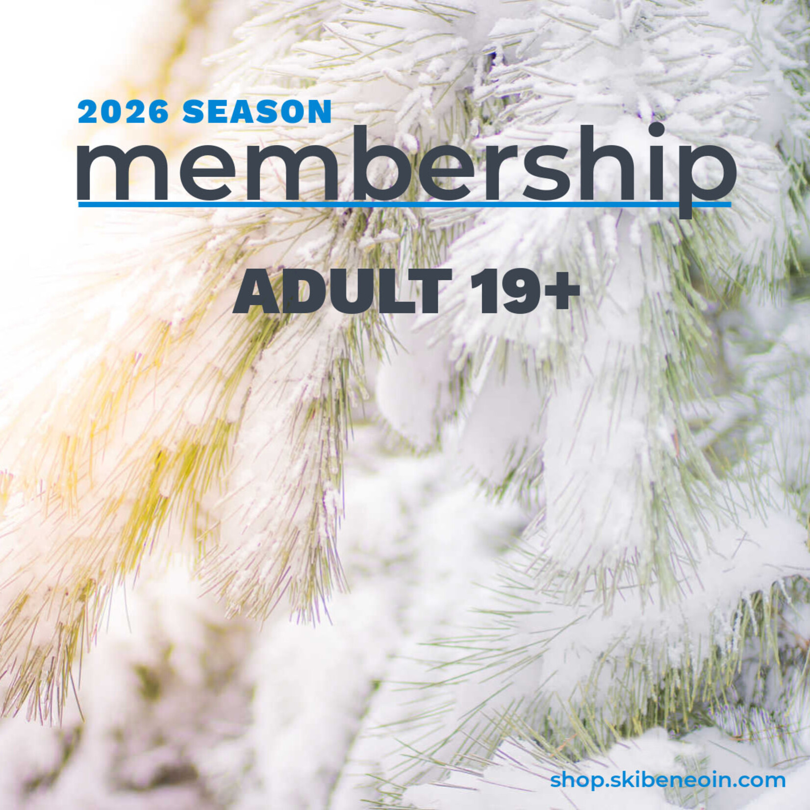 Regular Season Adult 19+ Membership 2026