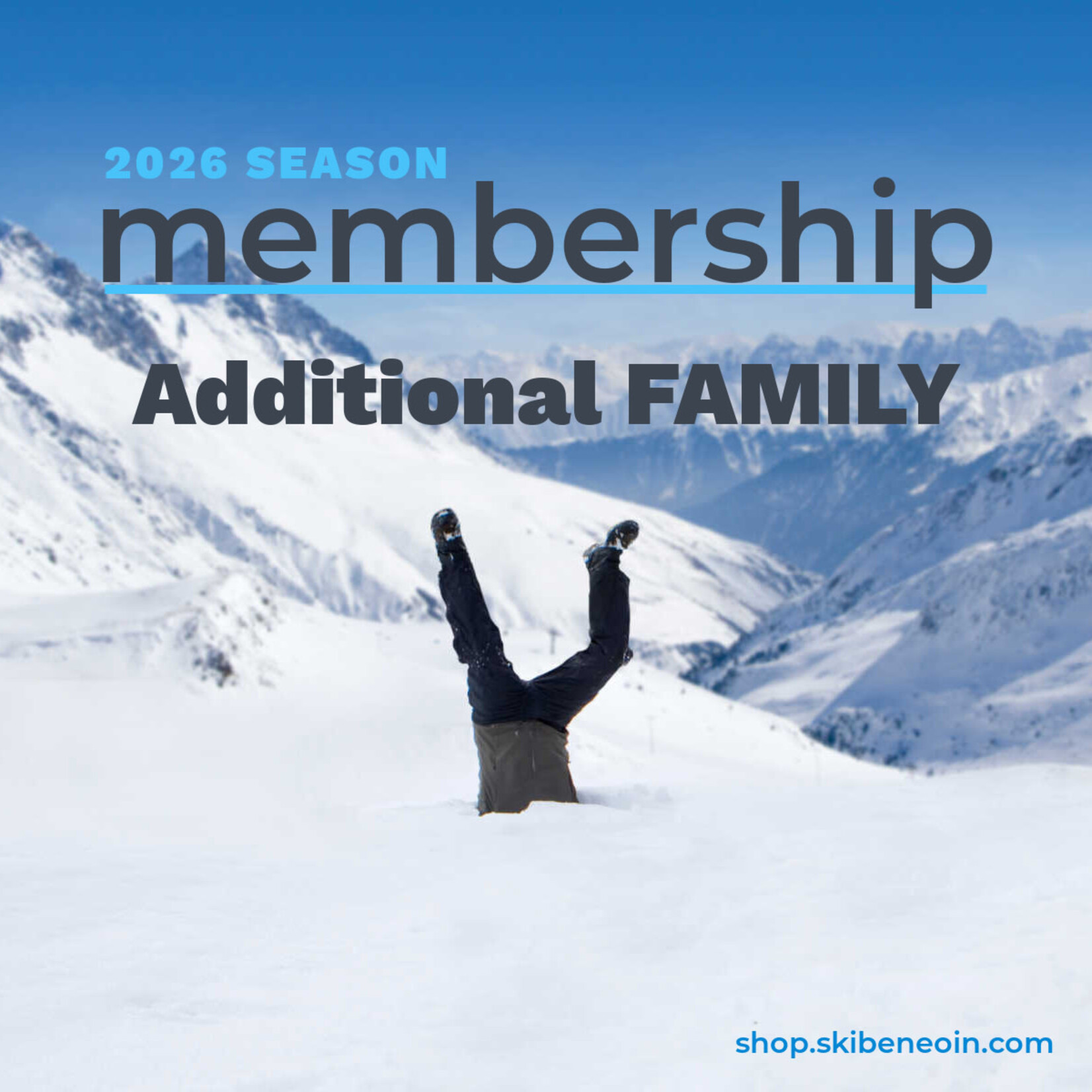 Regular Season Additional Family Membership 2026