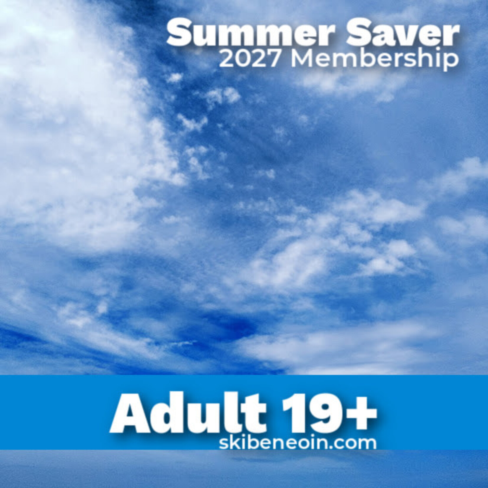 Summer Saver Adult 19+ Membership 2027