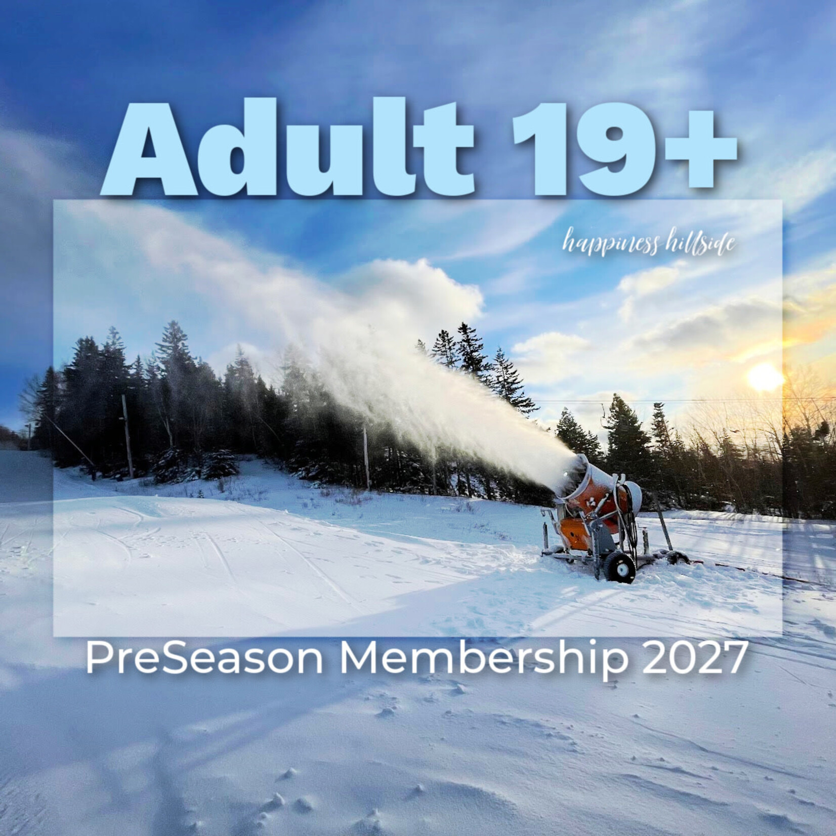 Preseason Adult 19+ Membership 2027